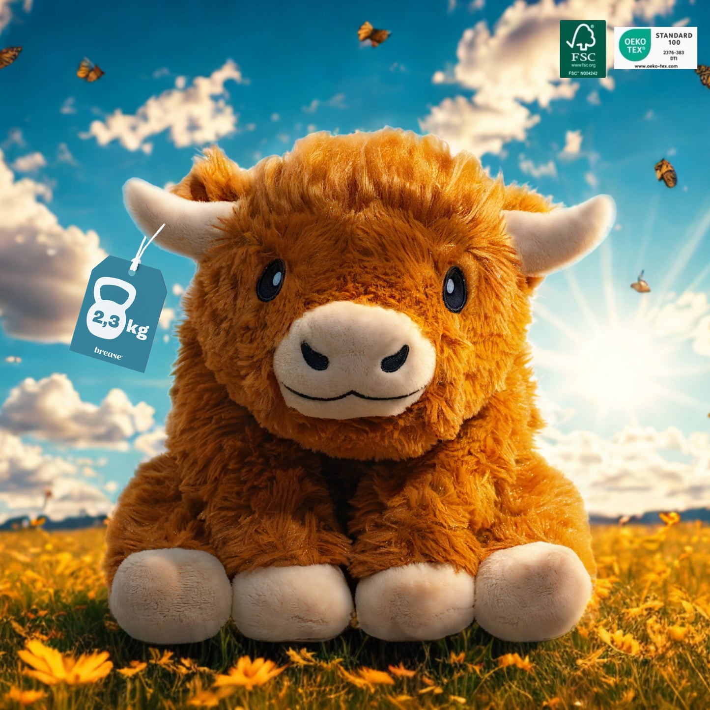 Brease® Weighted Highland Cow 5lb